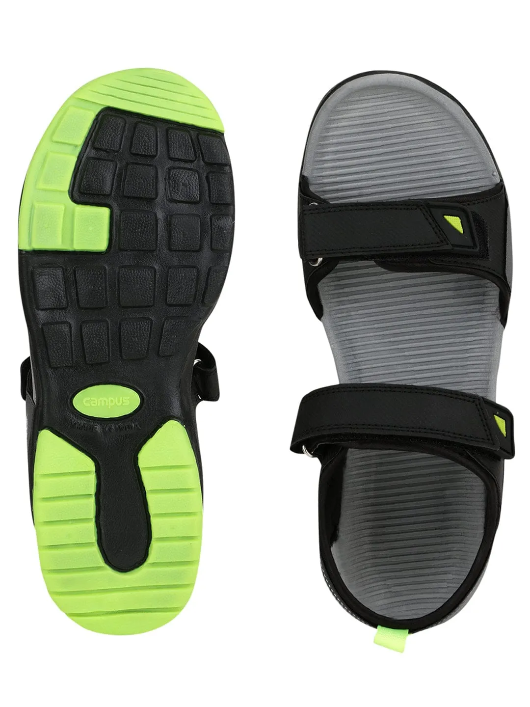 GC-05 Black Men's Sports Sandals sold by Campus Shoes product image thumbnail 4