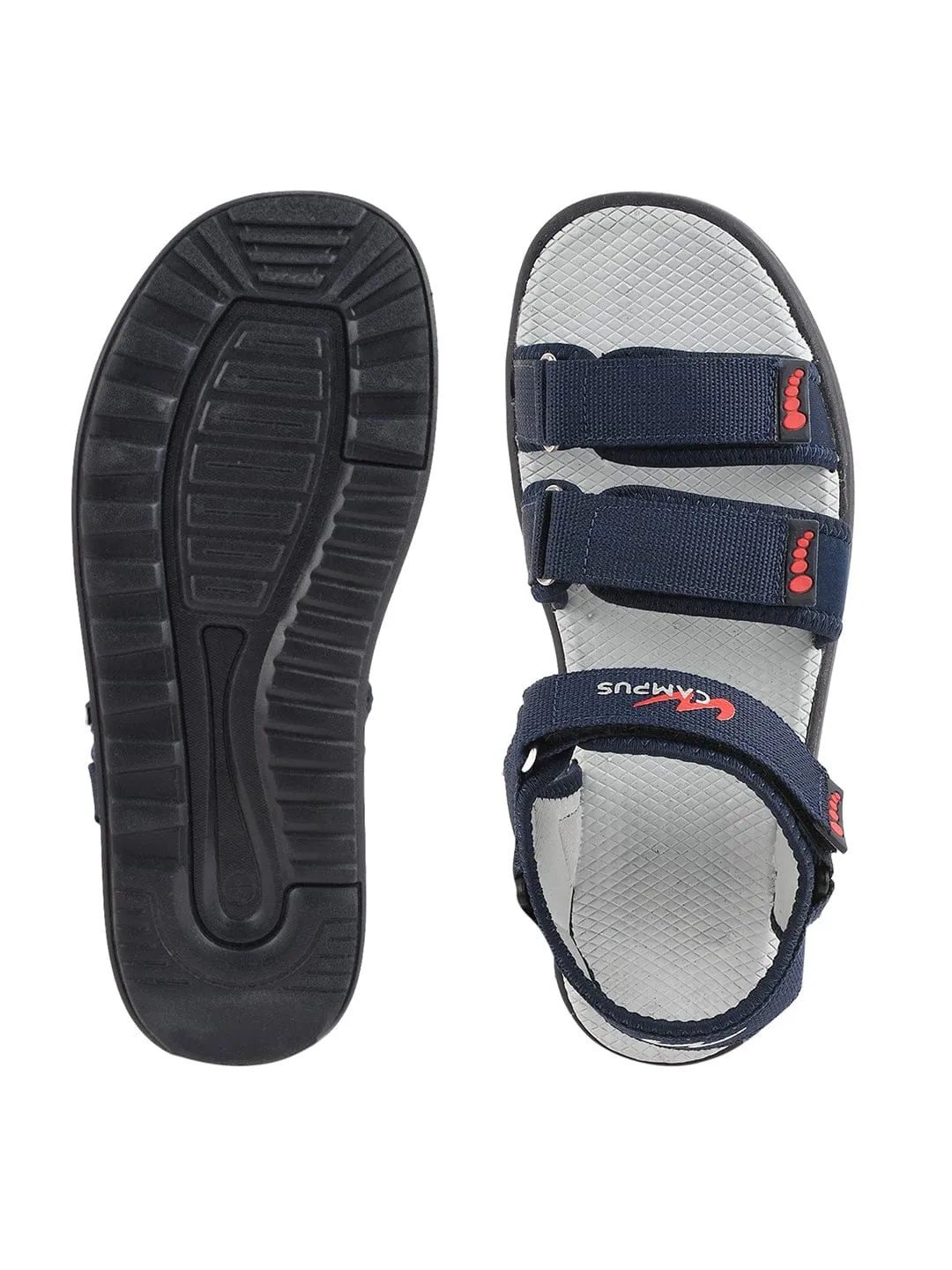 CAMP MAX Blue Men's Sandals sold by Campus Shoes product image thumbnail 4