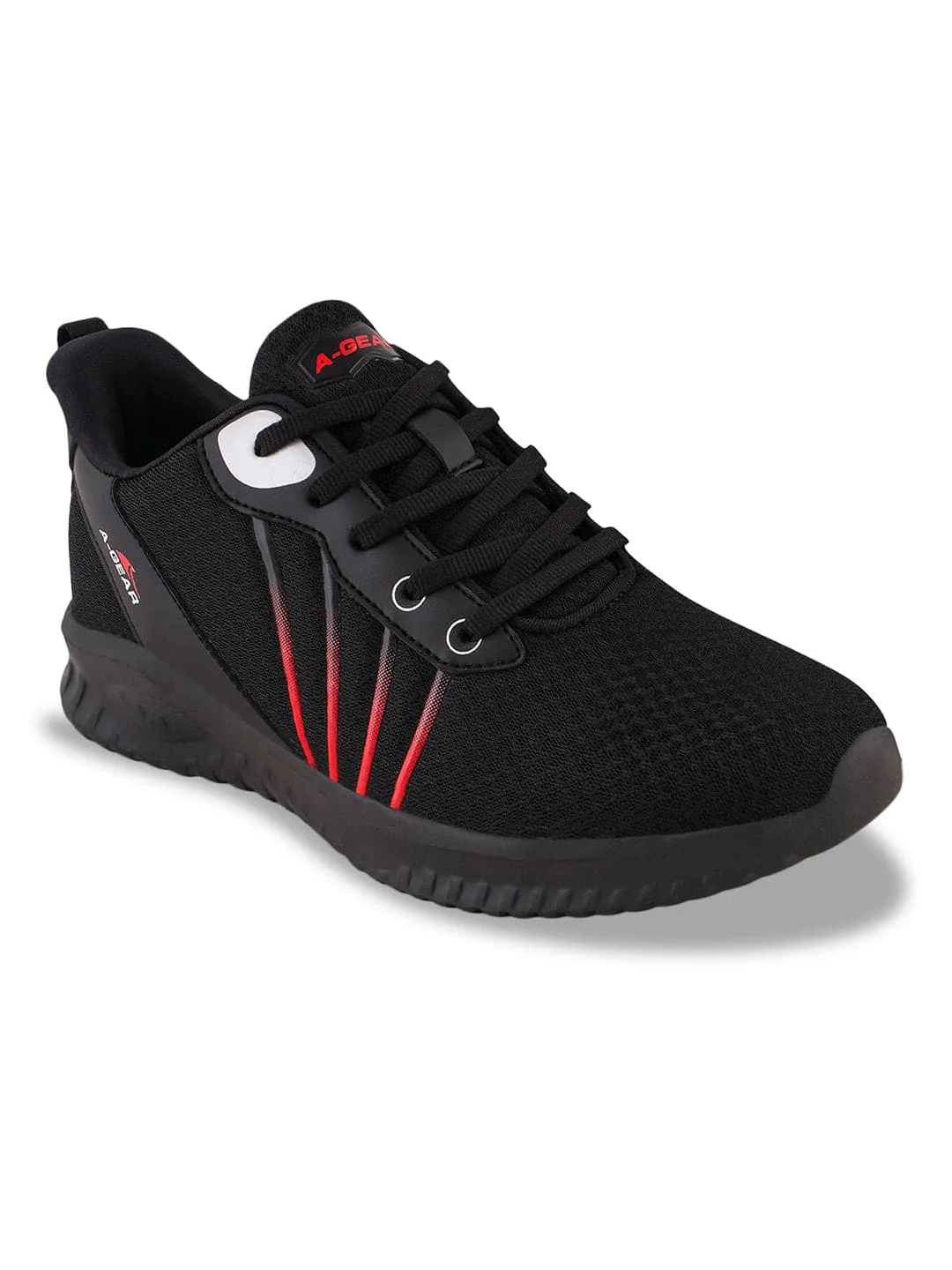 AGR-008 Black Men's Sports Shoes sold by Campus Shoes product image thumbnail 2