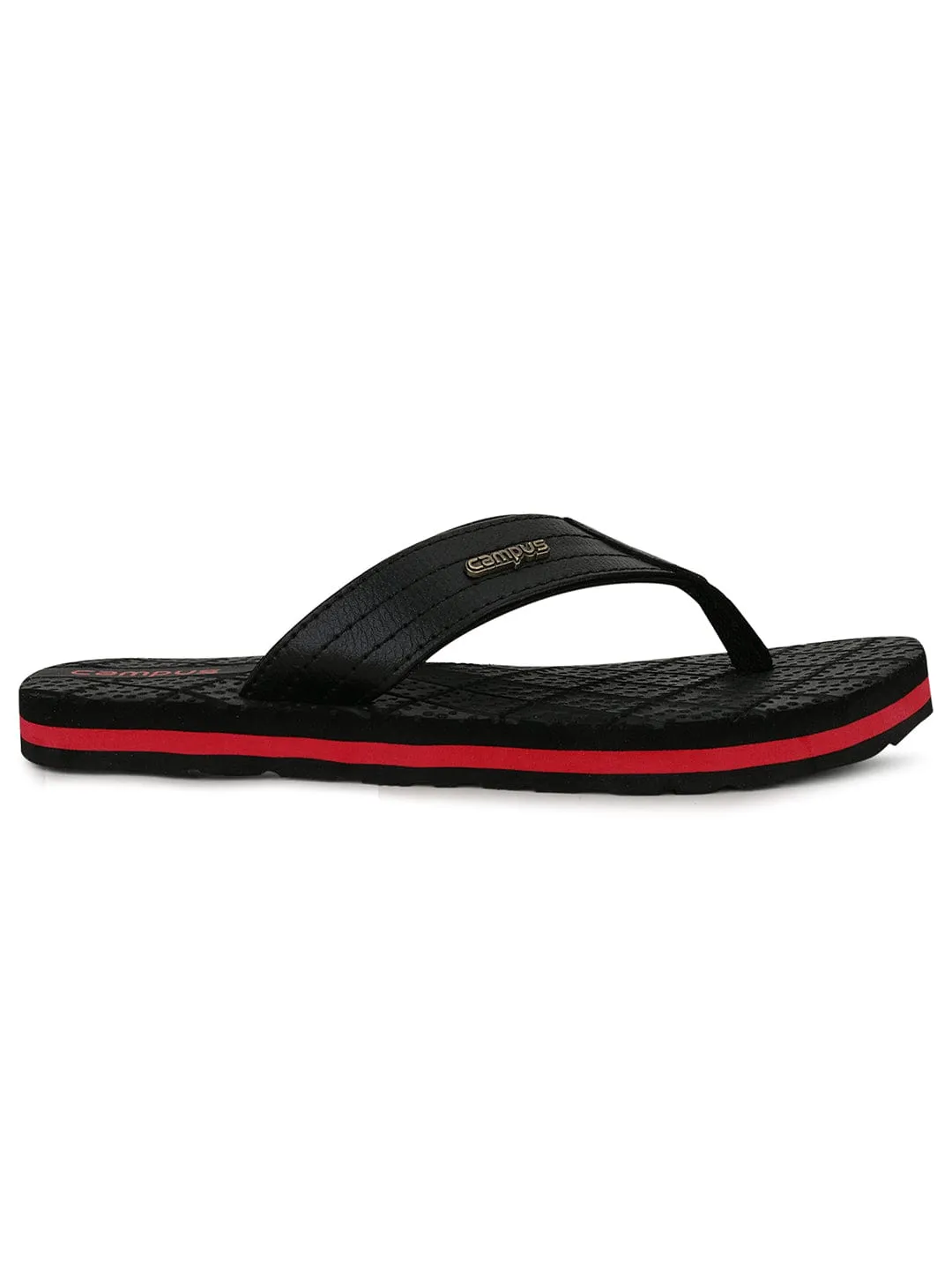 GC-1004 Black Men's Flip Flops sold by Campus Shoes product image thumbnail 2