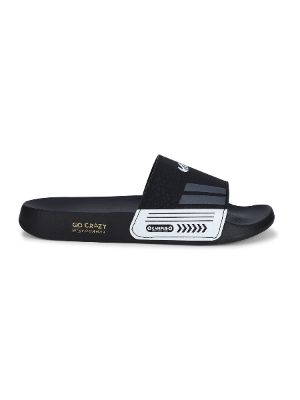 SL-438 Black Gents Slipper sold by Campus Shoes