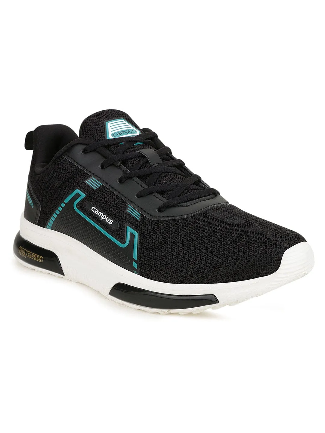 CULTURE Black Men's Running Shoes sold by Campus Shoes product image thumbnail 2