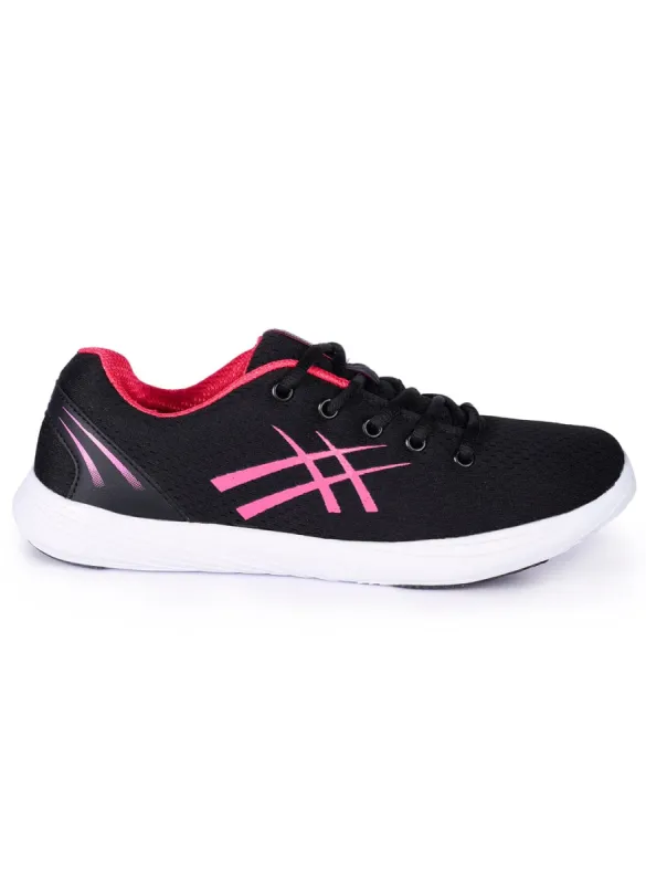 LILY Black Women's Running Shoes sold by Campus Shoes