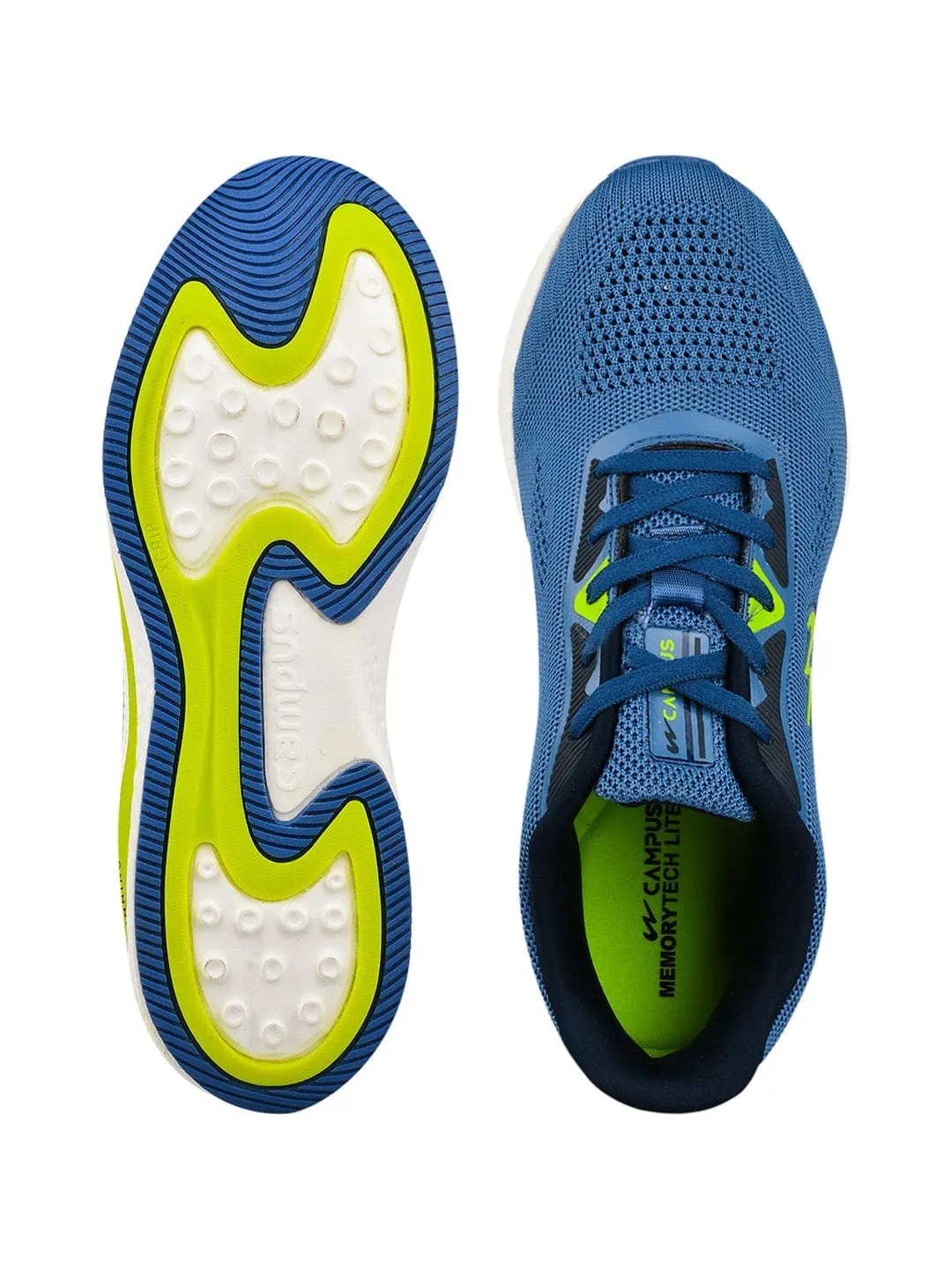 CAMP ERIK Blue Men's Running Shoes sold by Campus Shoes product image thumbnail 4
