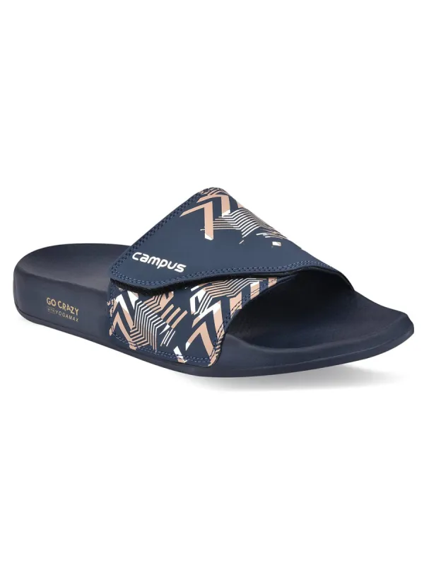 GC-SL-302 Blue Men's Slides sold by Campus Shoes