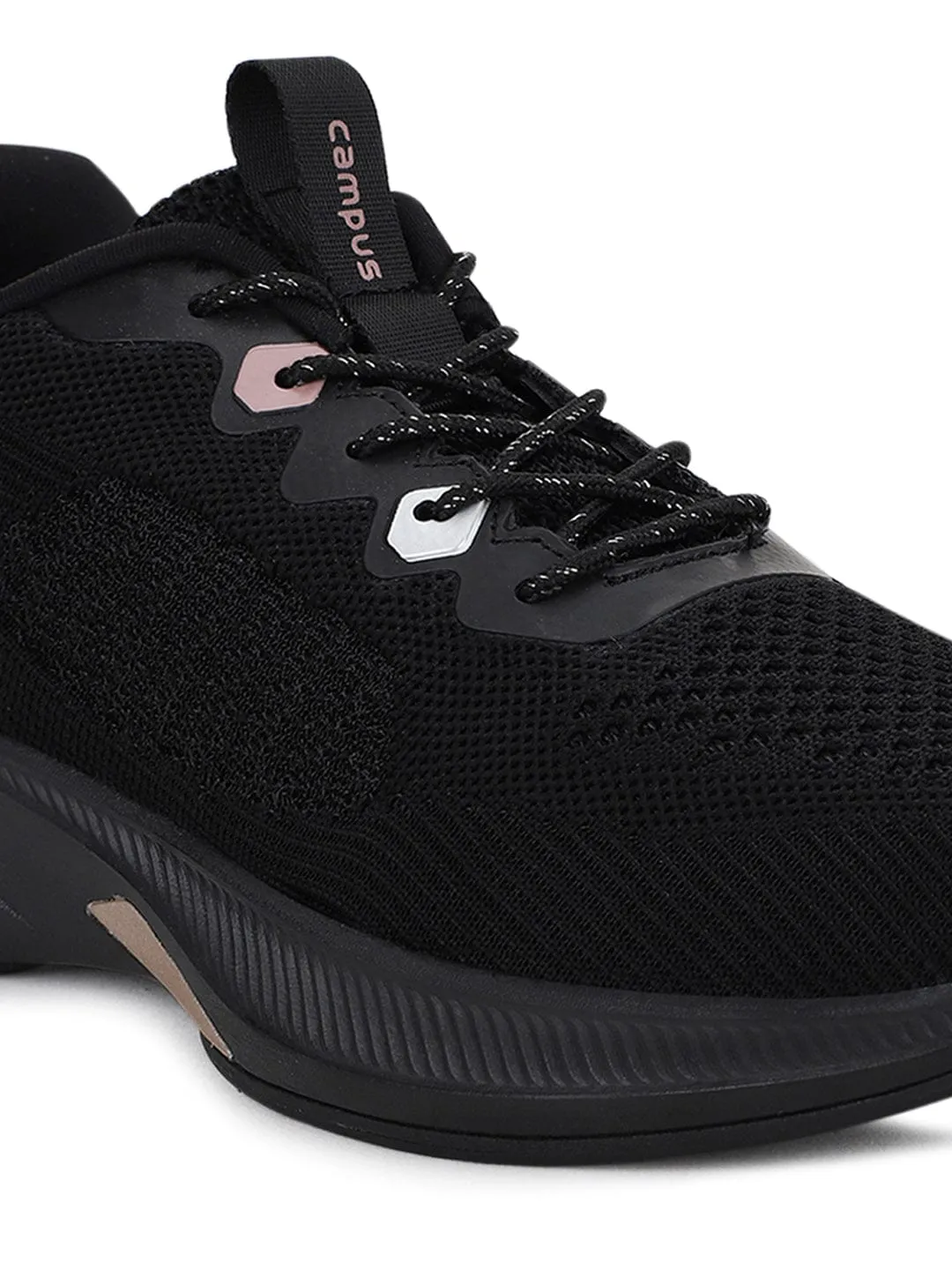 KEREN Black Women's Running Shoes sold by Campus Shoes product image thumbnail 4