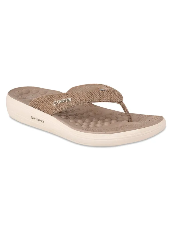 SL-411L Beige Women's Flip Flops sold by Campus Shoes
