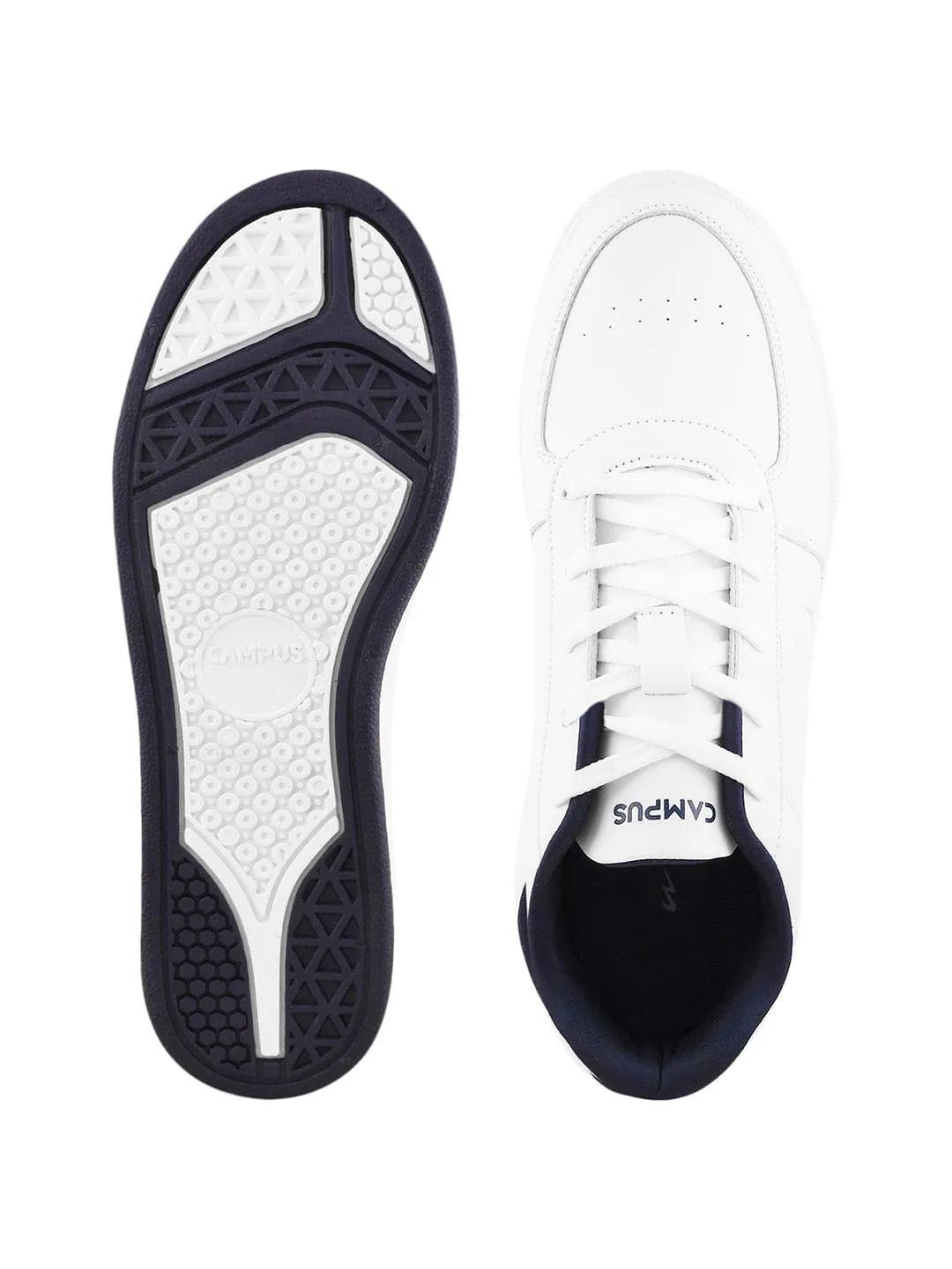 OG-D4 White Men's Sneakers sold by Campus Shoes product image thumbnail 4