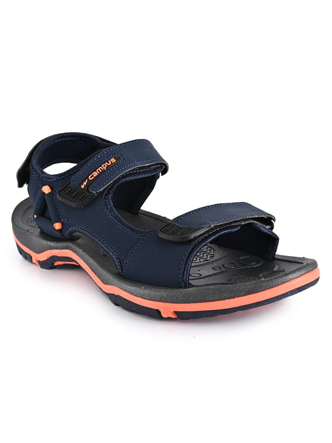 SD-054 Navy Men's Sandals sold by Campus Shoes product image thumbnail 2