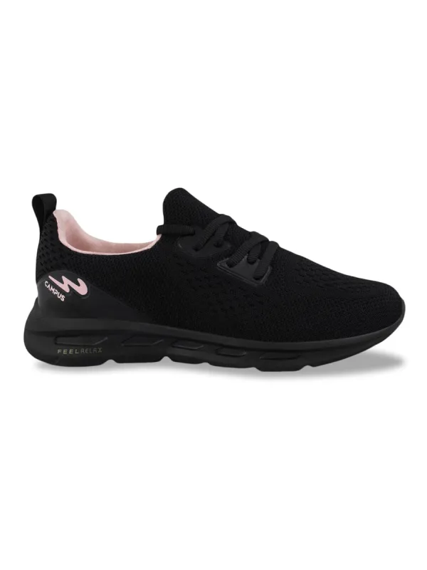 FABIAN Black Women's Sports Shoes sold by Campus Shoes