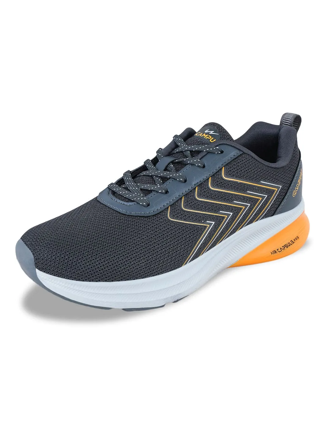 BRACE Grey Men's Sports Shoes sold by Campus Shoes product image thumbnail 4