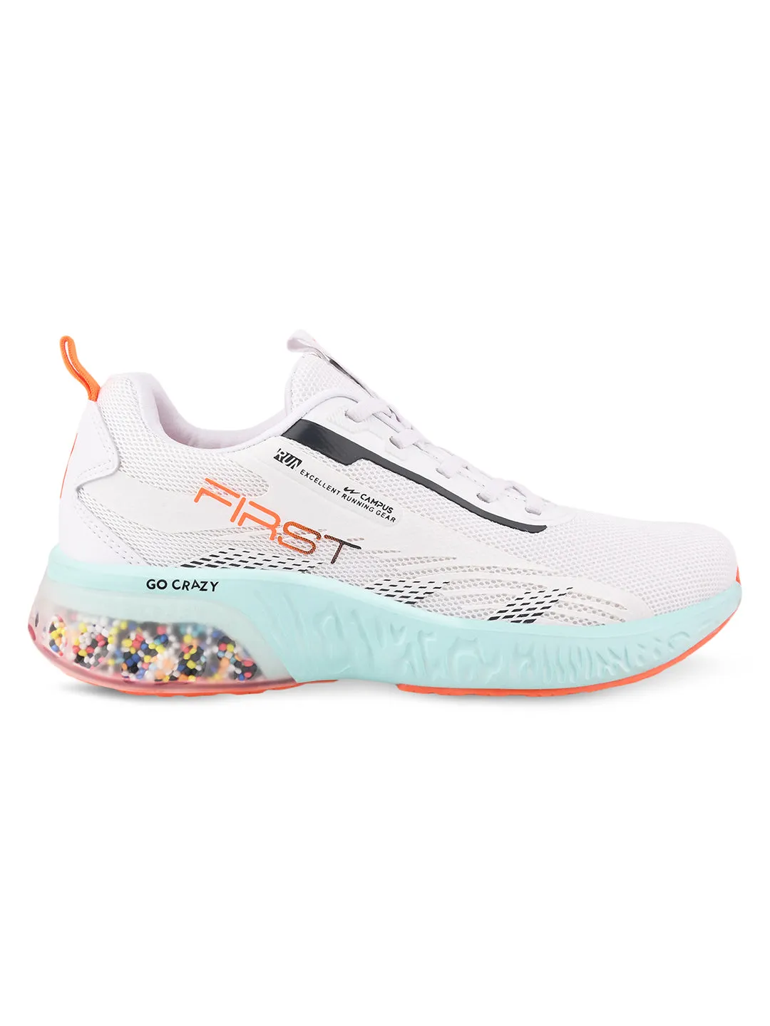 FIRST White Men's Running Shoes sold by Campus Shoes