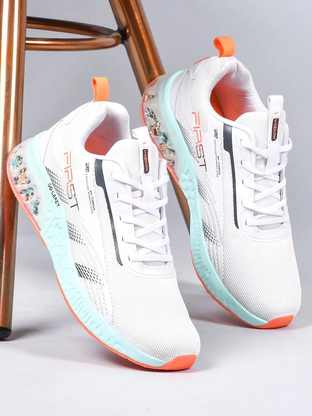 FIRST White Men's Running Shoes sold by Campus Shoes product image thumbnail 5