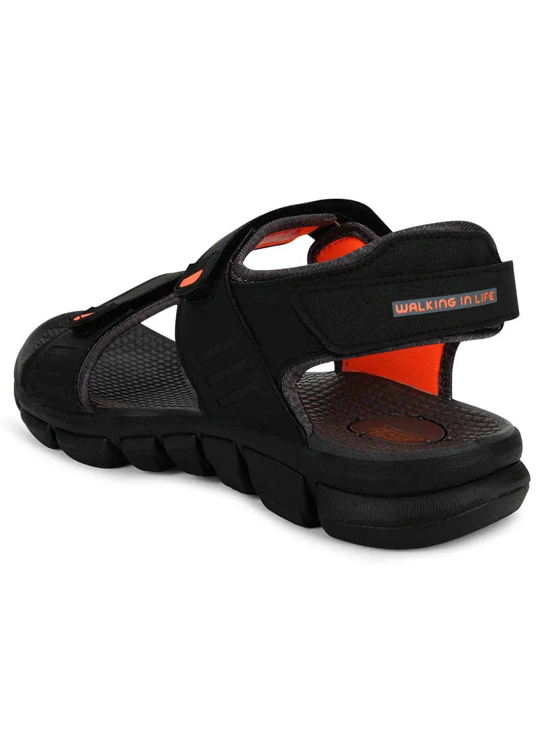 GC-02 Black Men's Sandals sold by Campus Shoes product image thumbnail 3