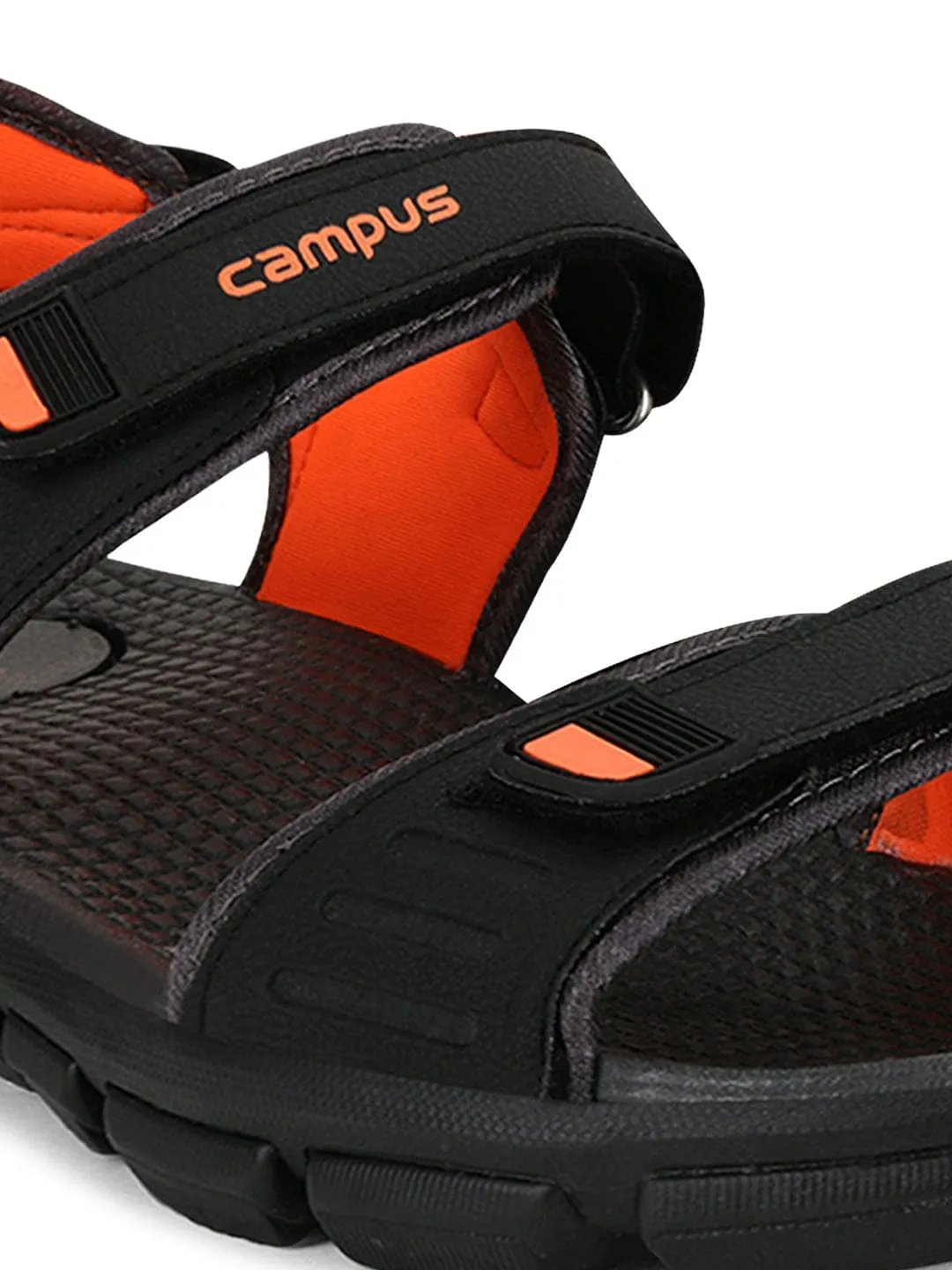 GC-02 Black Men's Sandals sold by Campus Shoes product image thumbnail 5