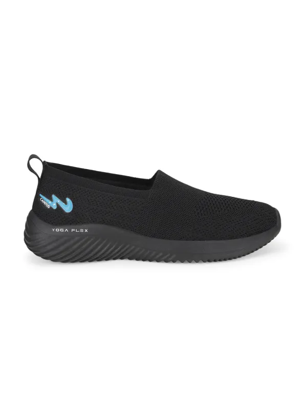 BOARD Black Women's Walking Shoes sold by Campus Shoes