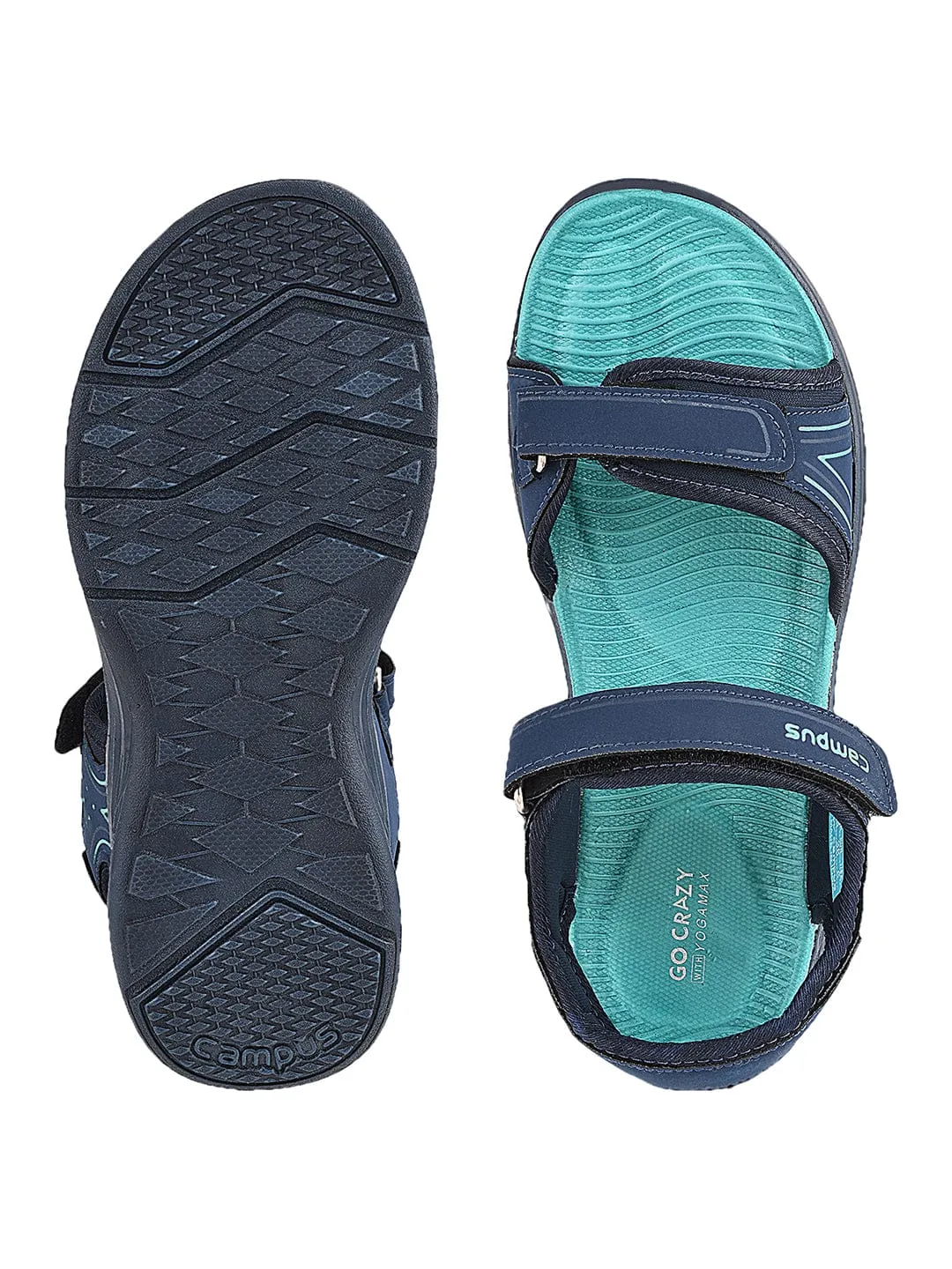 GC-2208L Navy Women's Sandals sold by Campus Shoes product image thumbnail 4