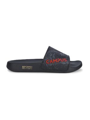 SL-437 Black Gents Slipper sold by Campus Shoes