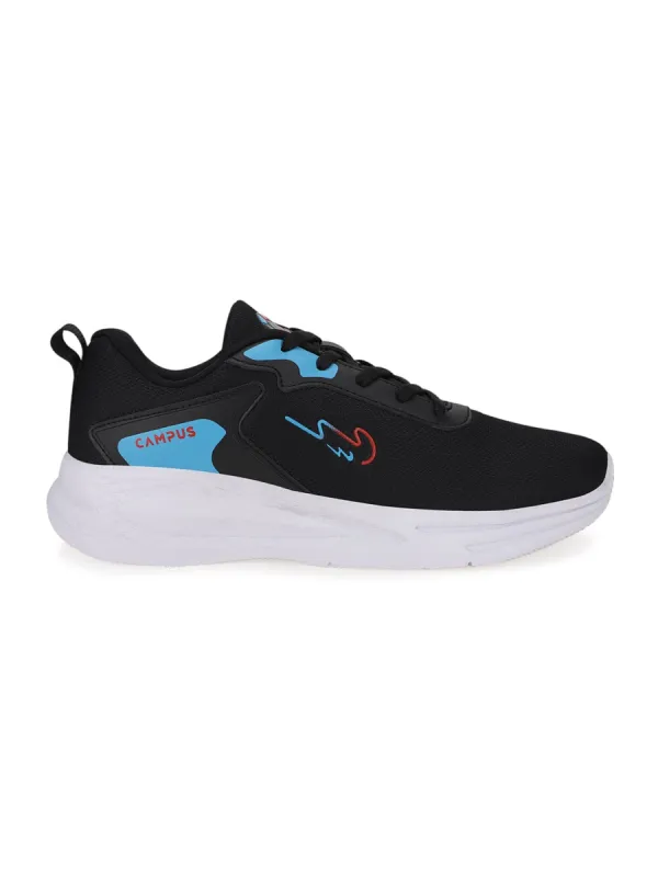 TITUS Black Men's Sports Shoes sold by Campus Shoes