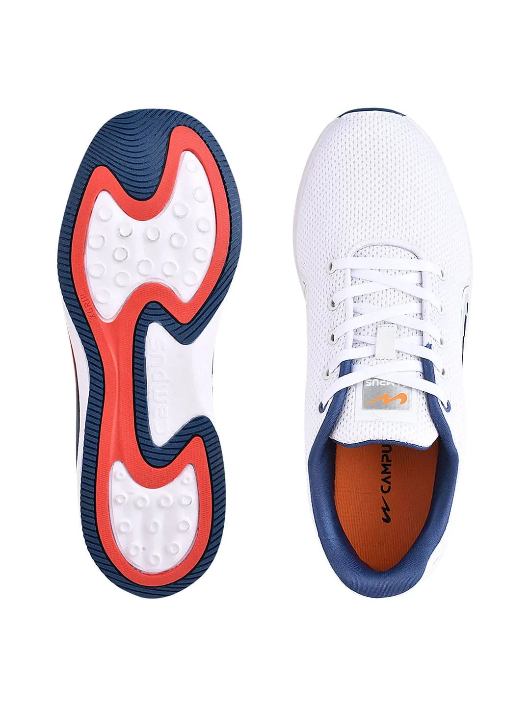 LIFT White Men's Running Shoes sold by Campus Shoes product image thumbnail 4
