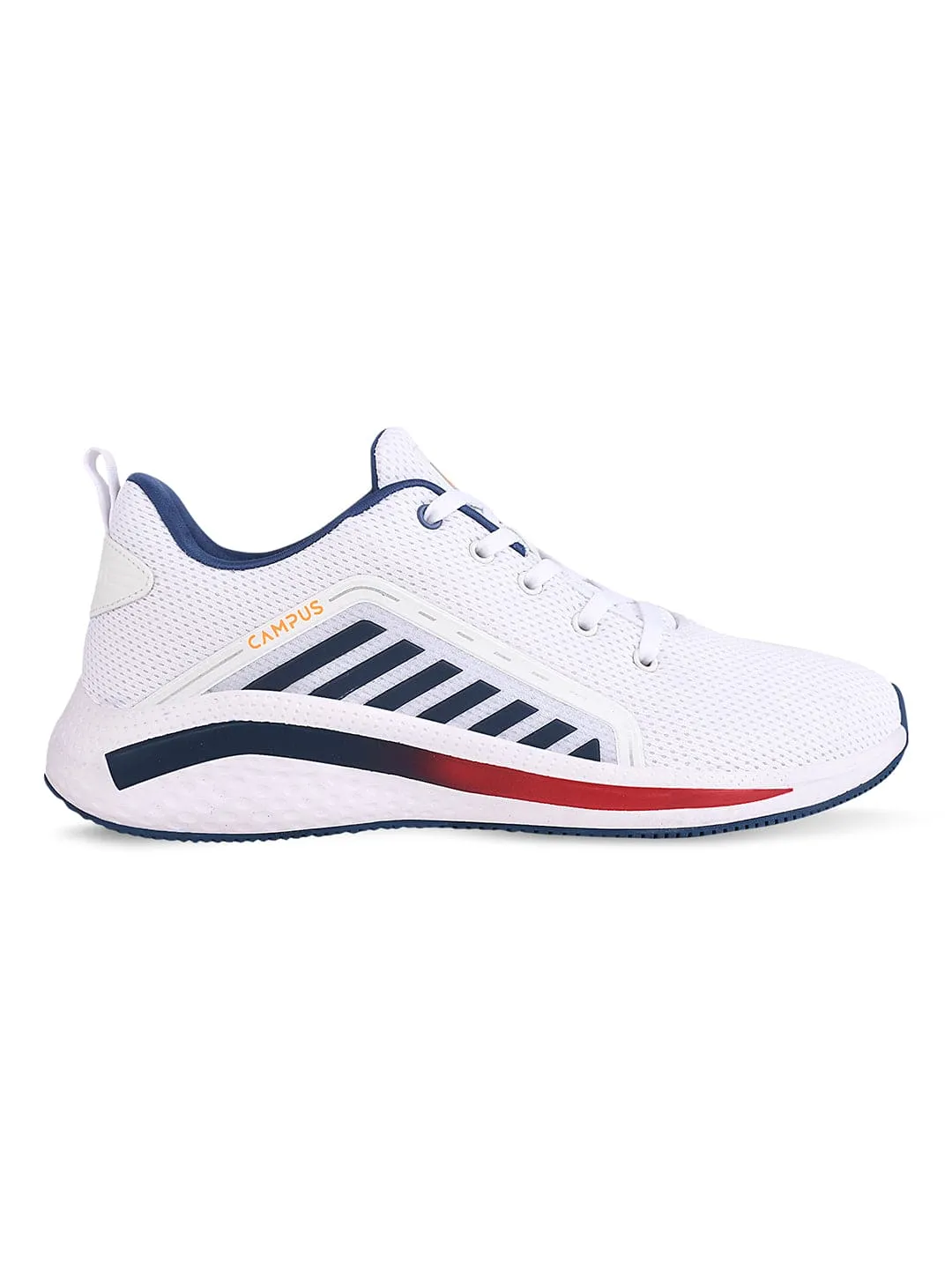 LIFT White Men's Running Shoes sold by Campus Shoes