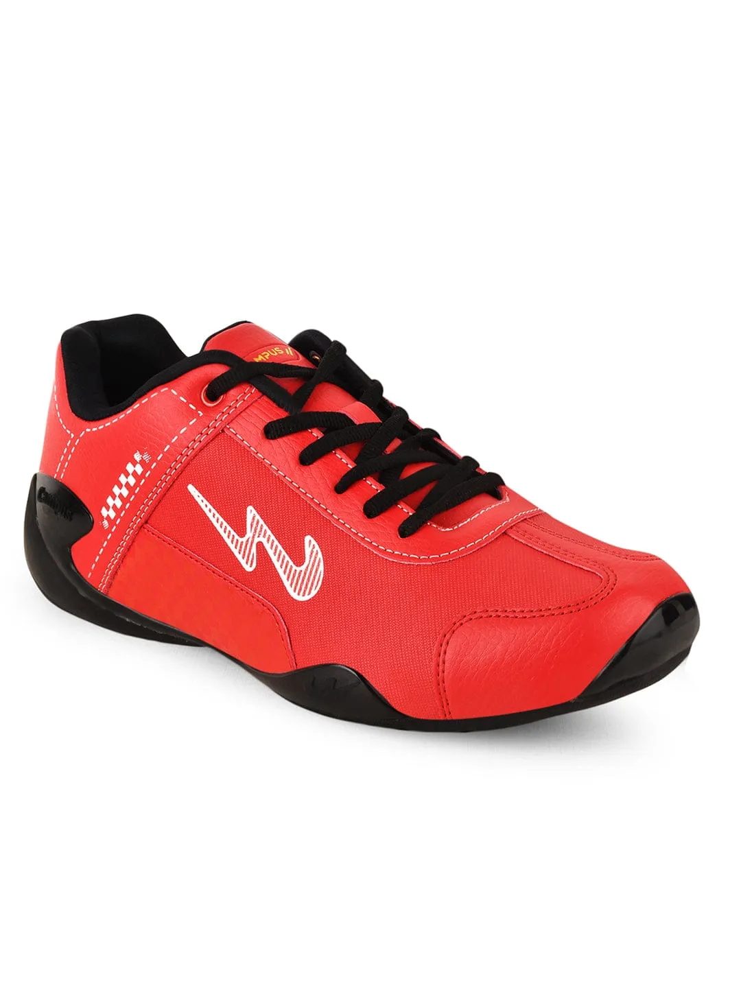 CAMP TORQUE Red Men's Sneakers sold by Campus Shoes product image thumbnail 2