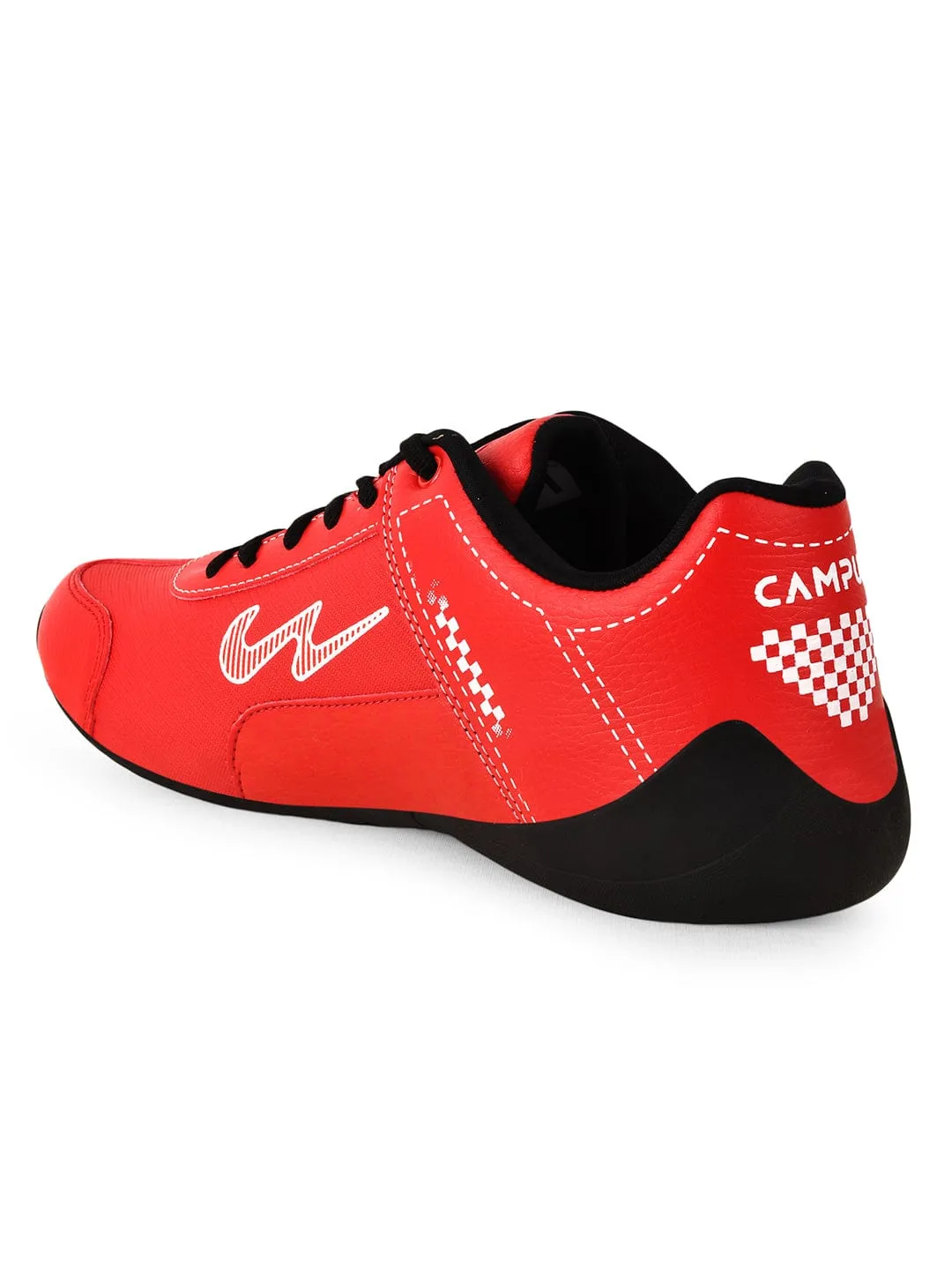 CAMP TORQUE Red Men's Sneakers sold by Campus Shoes product image thumbnail 3