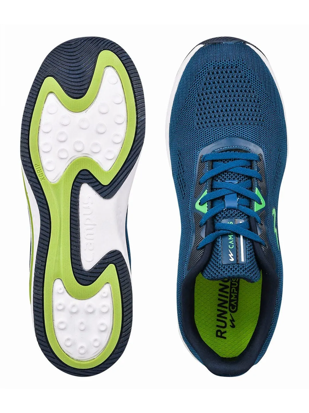 CAMP ERIK Blue Men's Running Shoes sold by Campus Shoes product image thumbnail 4