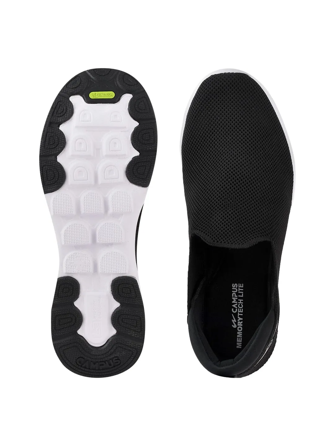 MAXWIN Black Men's Walking Shoes sold by Campus Shoes product image thumbnail 4