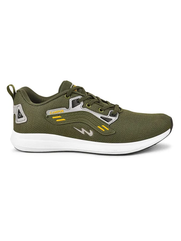 CAMP DALLIN Olive Men's Running Shoes sold by Campus Shoes