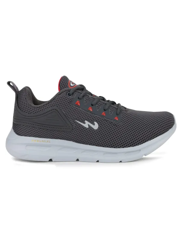 CLUSTER PRO Grey Men's Running Shoes sold by Campus Shoes