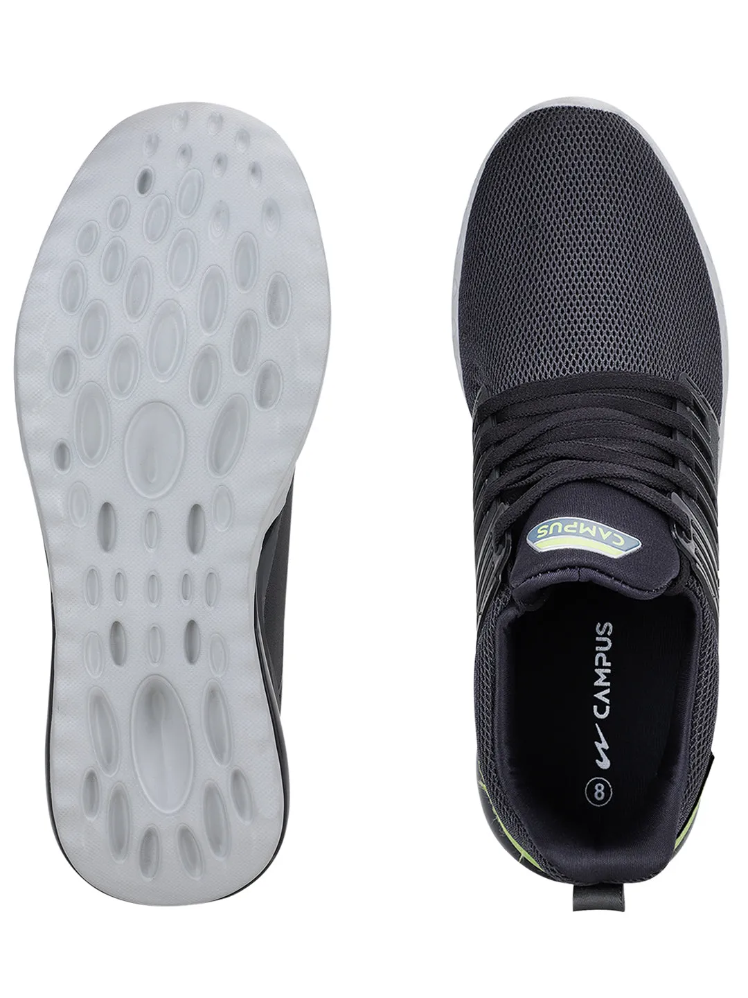 JADE N Grey Men's Running Shoes sold by Campus Shoes product image thumbnail 5