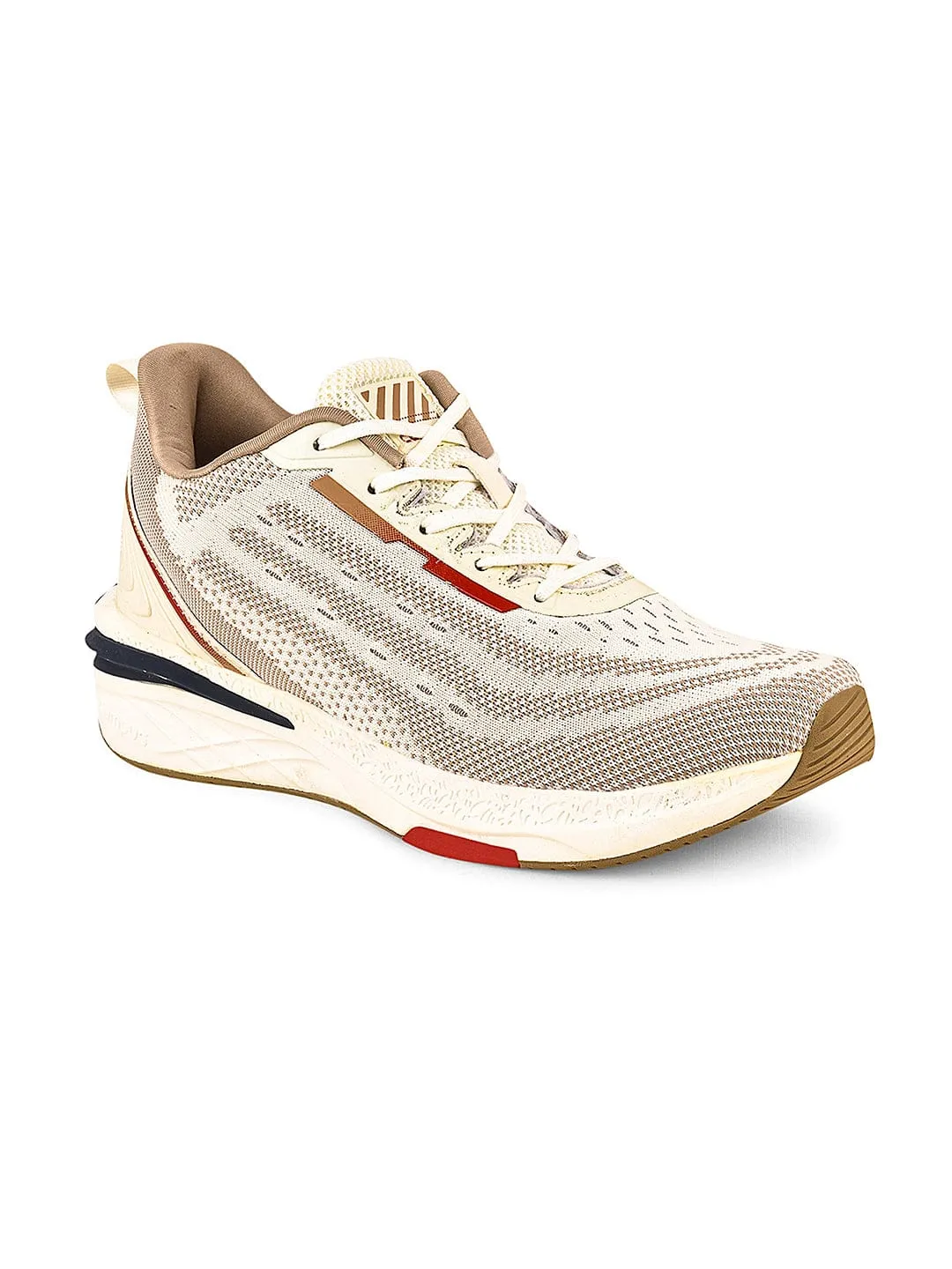 ELECTRO Off White Men's Running Shoes sold by Campus Shoes product image thumbnail 2