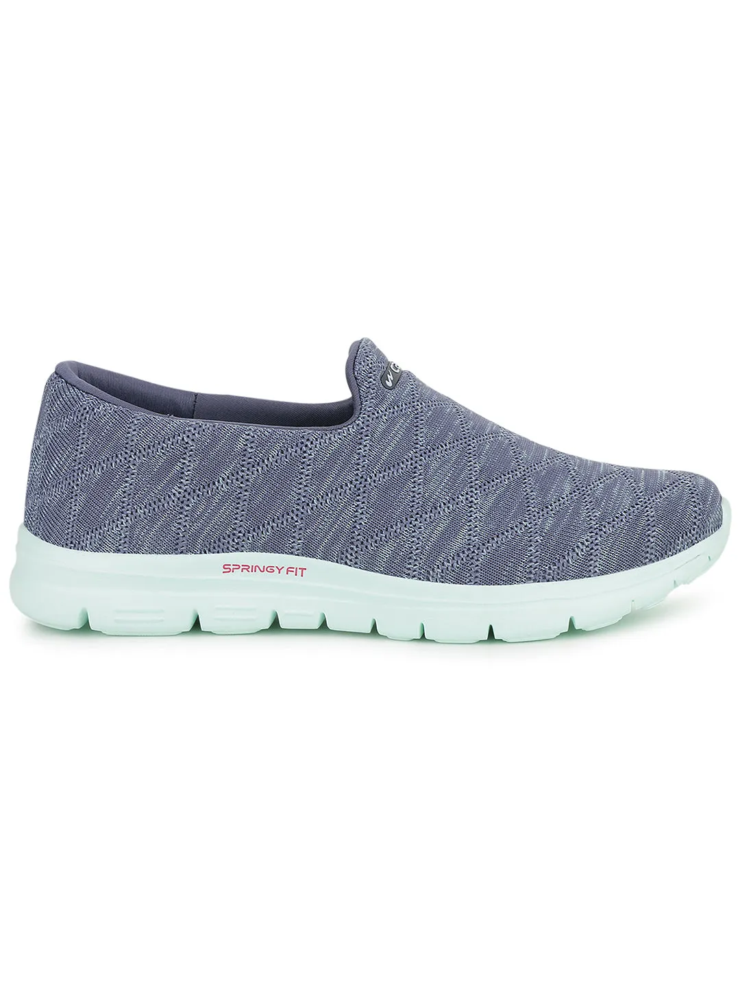 FABIA Green Women's Walking Shoes sold by Campus Shoes