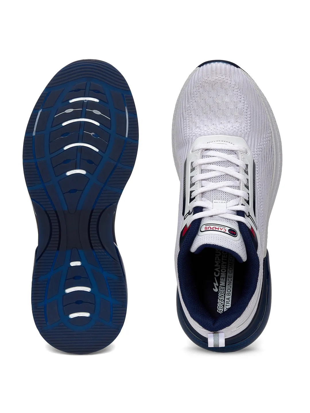 CANVA White Men's Running shoes sold by Campus Shoes product image thumbnail 4