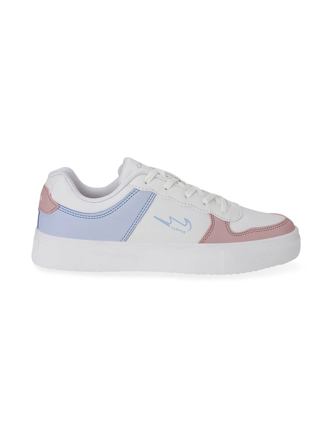 BOUGIE White Women's Sneakers sold by Campus Shoes