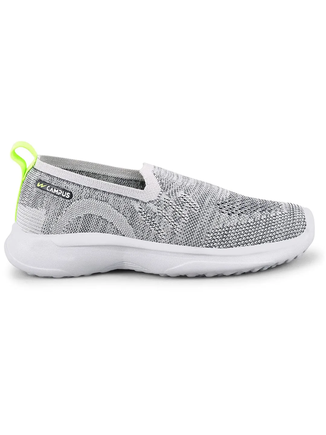 CAMP-KITE Grey Women's Slip-ons sold by Campus Shoes