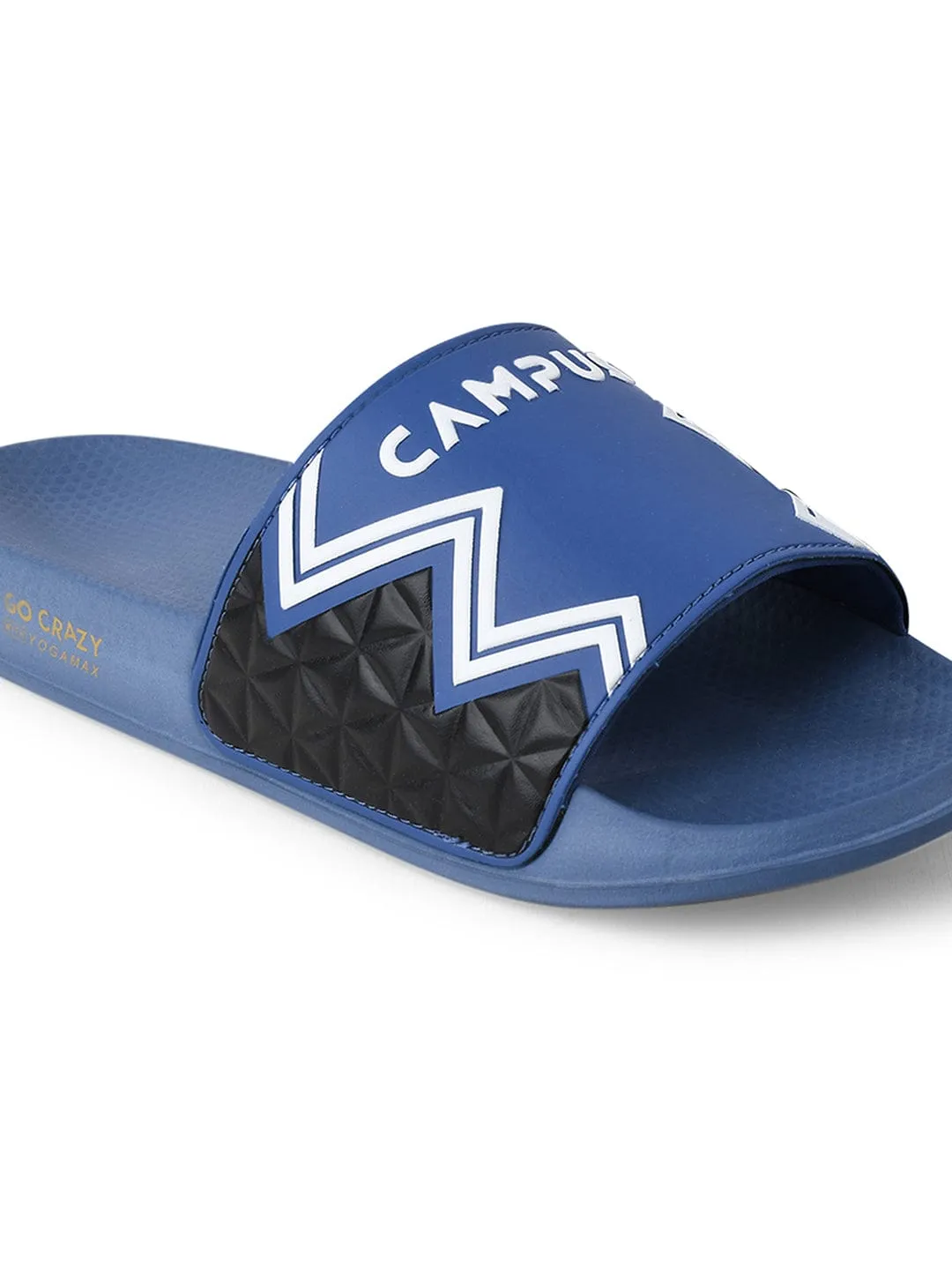 SL-427 Blue Men's Slides sold by Campus Shoes product image thumbnail 5