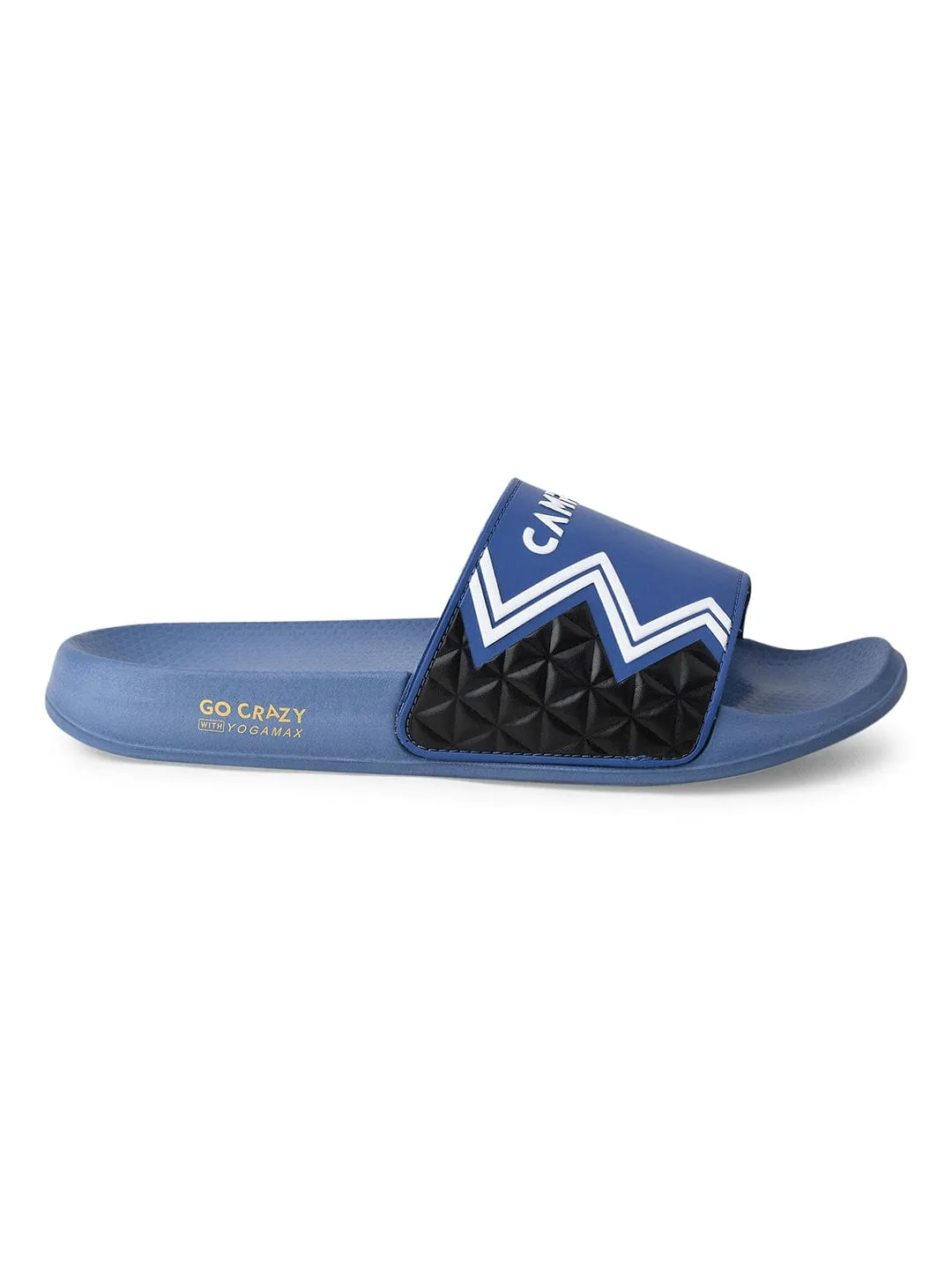 SL-427 Blue Men's Slides sold by Campus Shoes product image thumbnail 2