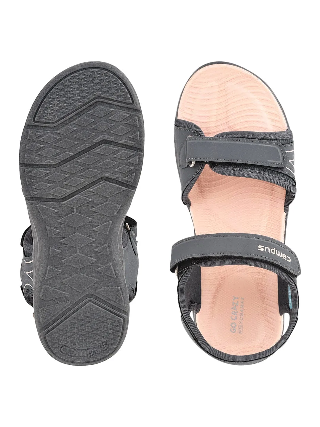 GC-2208L Grey Women's Sandals sold by Campus Shoes product image thumbnail 4