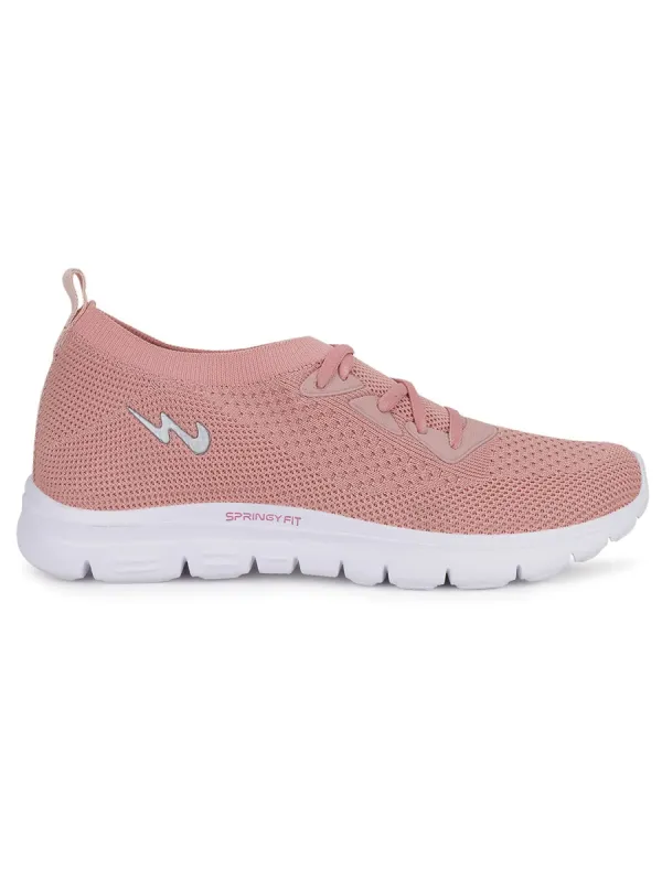 JELLY PRO Pink Women's Walking Shoes sold by Campus Shoes