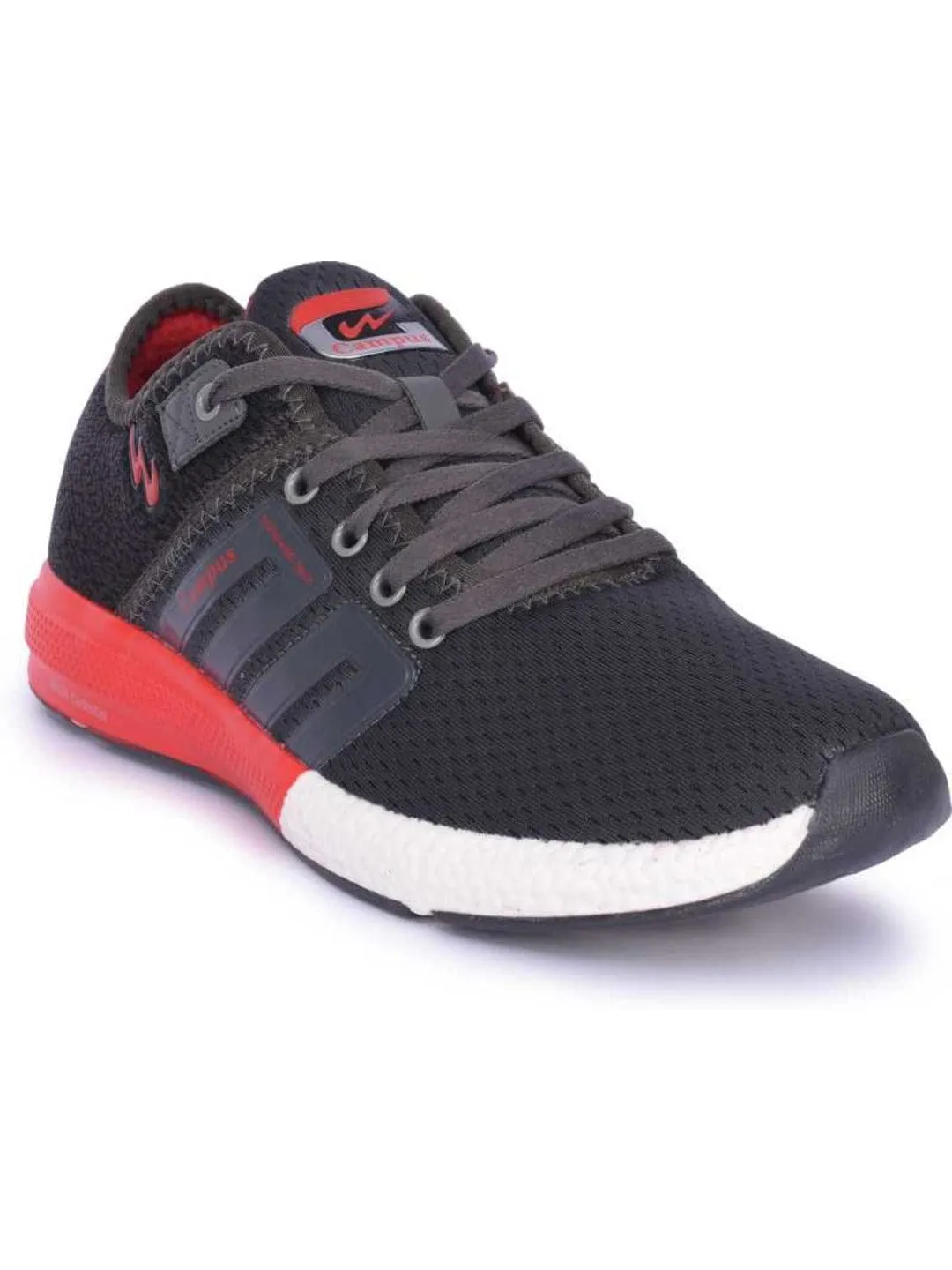 BATTLE Grey Men's Running Shoes sold by Campus Shoes product image thumbnail 2