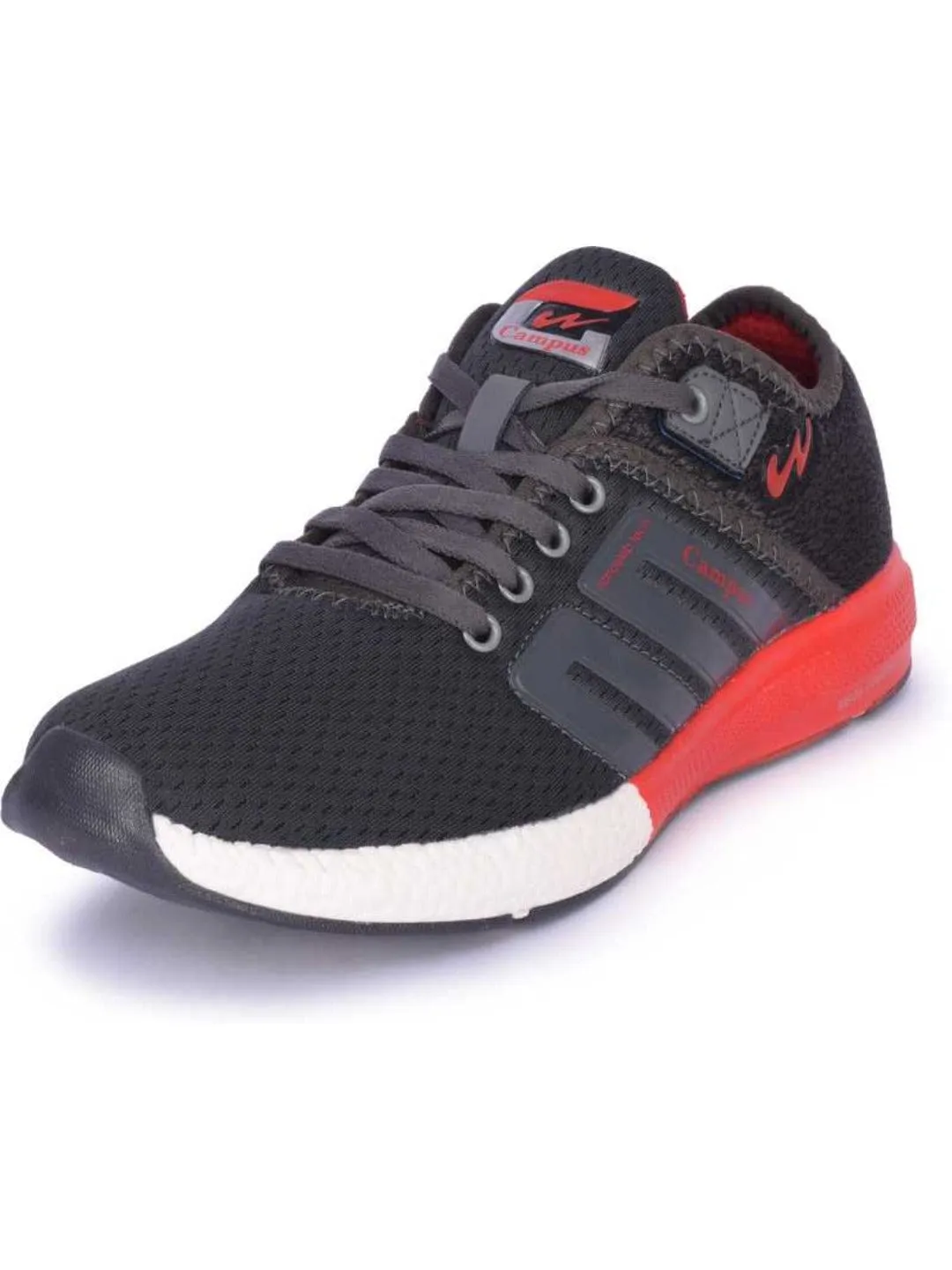 BATTLE Grey Men's Running Shoes sold by Campus Shoes product image thumbnail 3