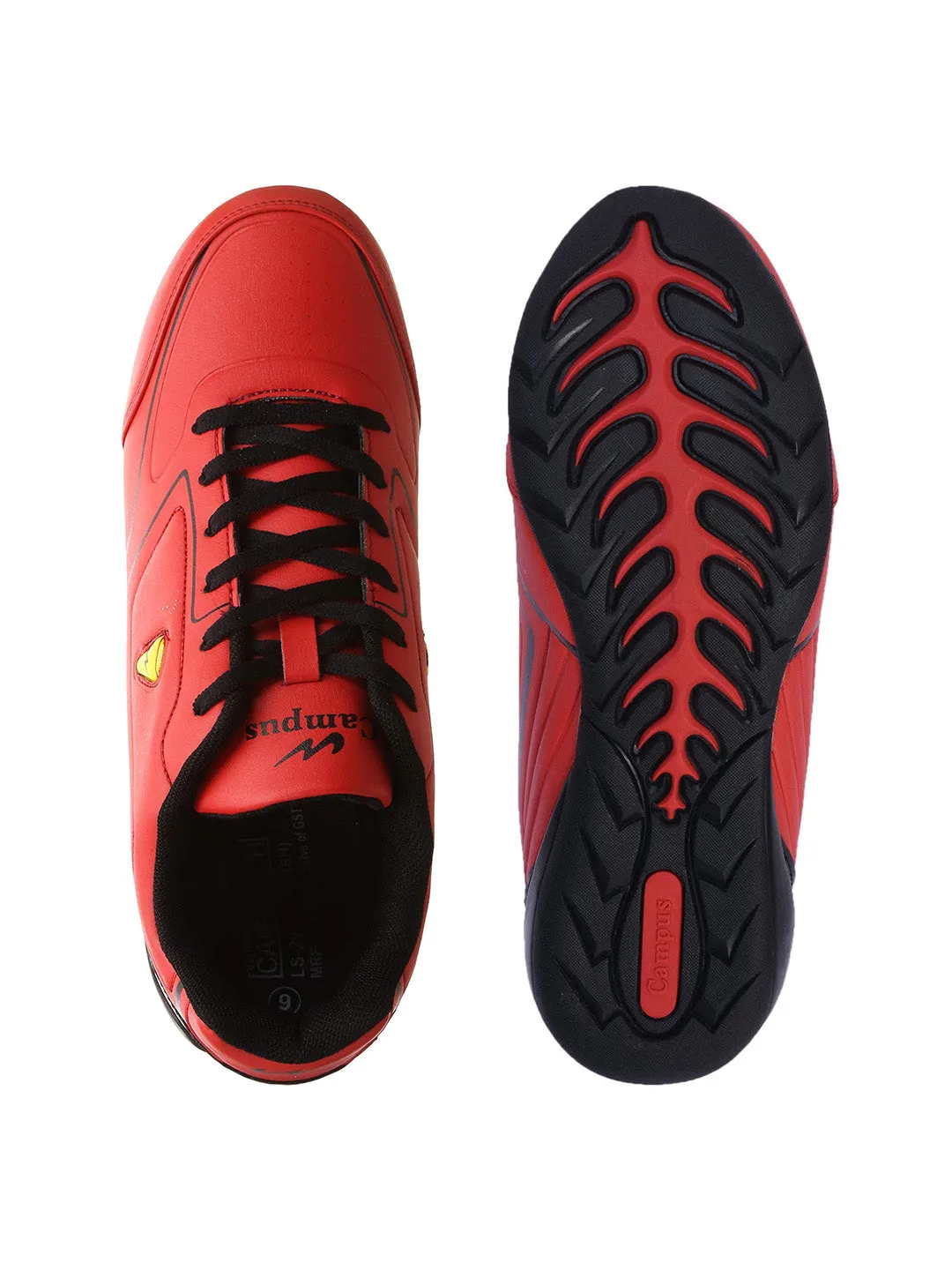 FLASH Red Men's Sneakers sold by Campus Shoes product image thumbnail 5