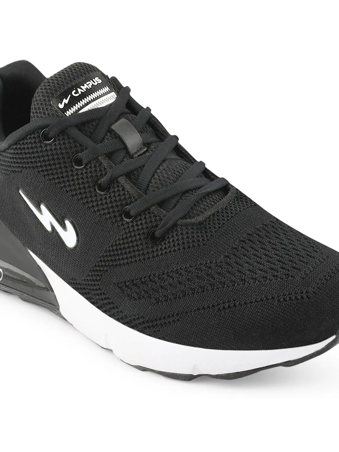 NORTH PLUS Black Men's Running Shoes sold by Campus Shoes product image thumbnail 5
