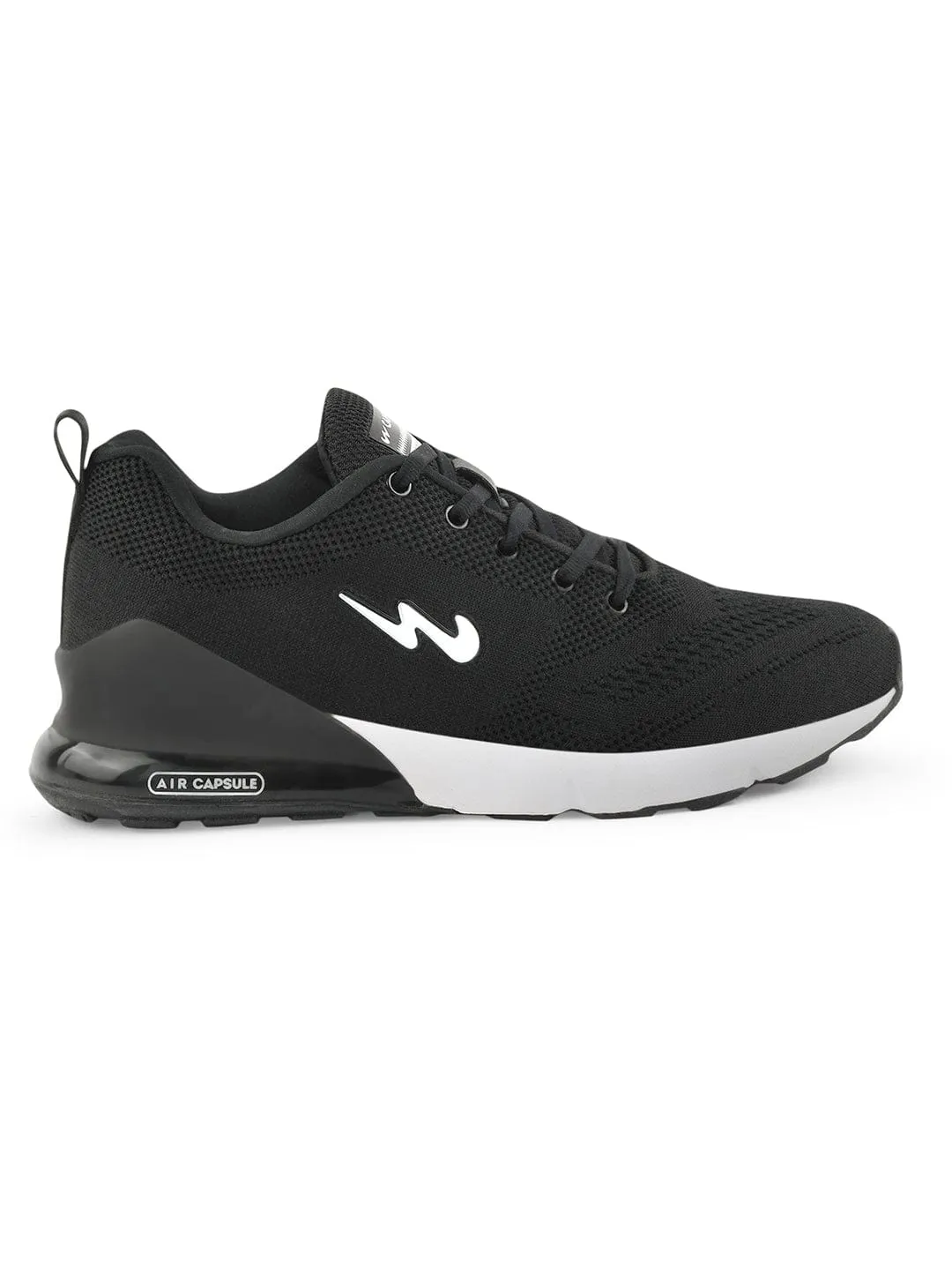 NORTH PLUS Black Men's Running Shoes sold by Campus Shoes