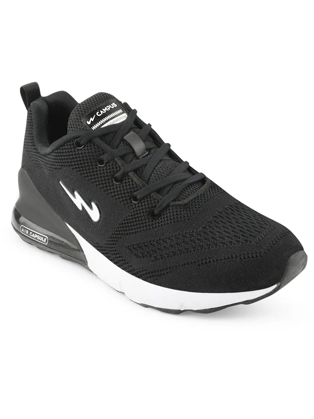 NORTH PLUS Black Men's Running Shoes sold by Campus Shoes product image thumbnail 2