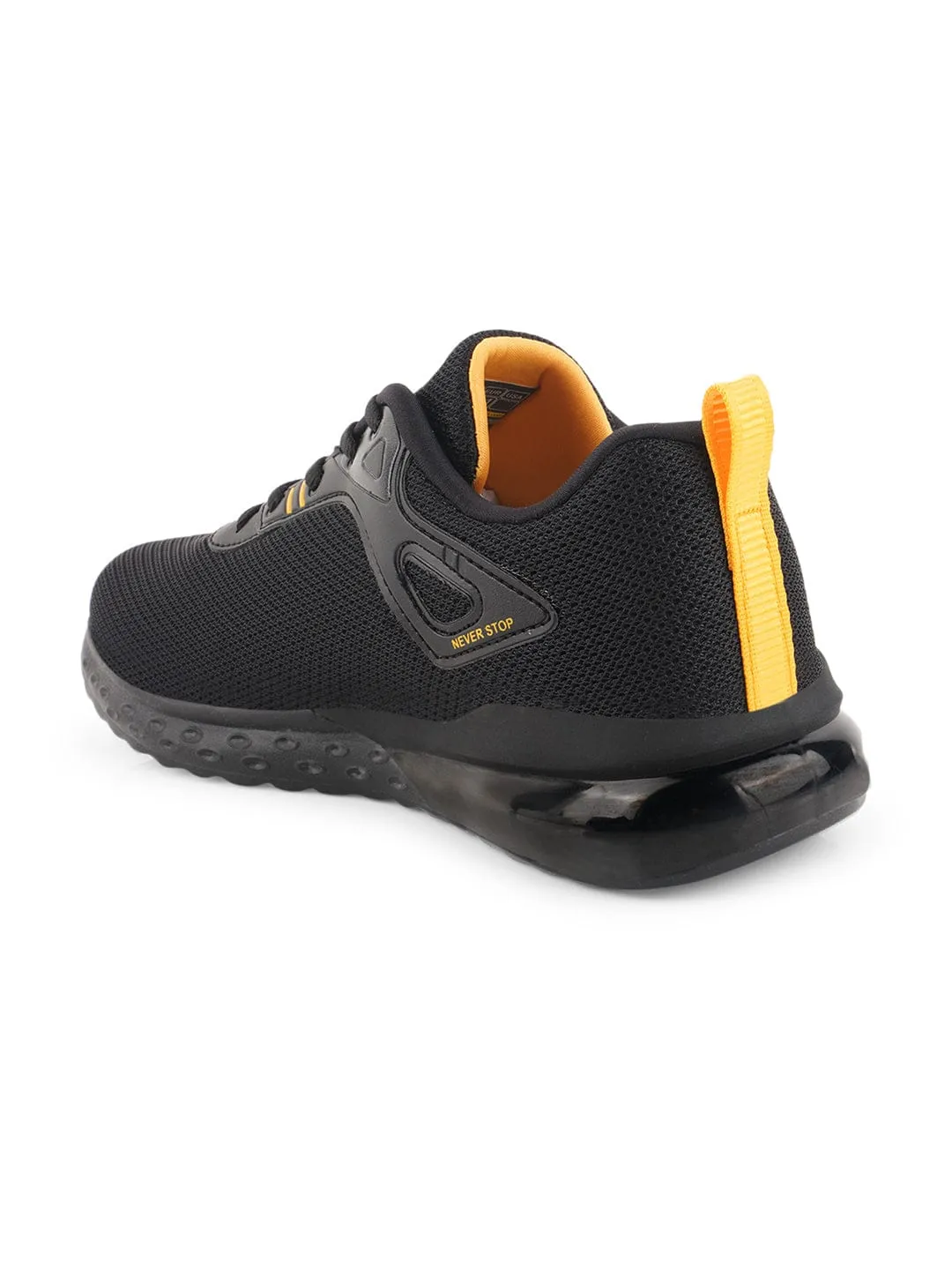 GAMMA Black Men's Running Shoes sold by Campus Shoes product image thumbnail 3