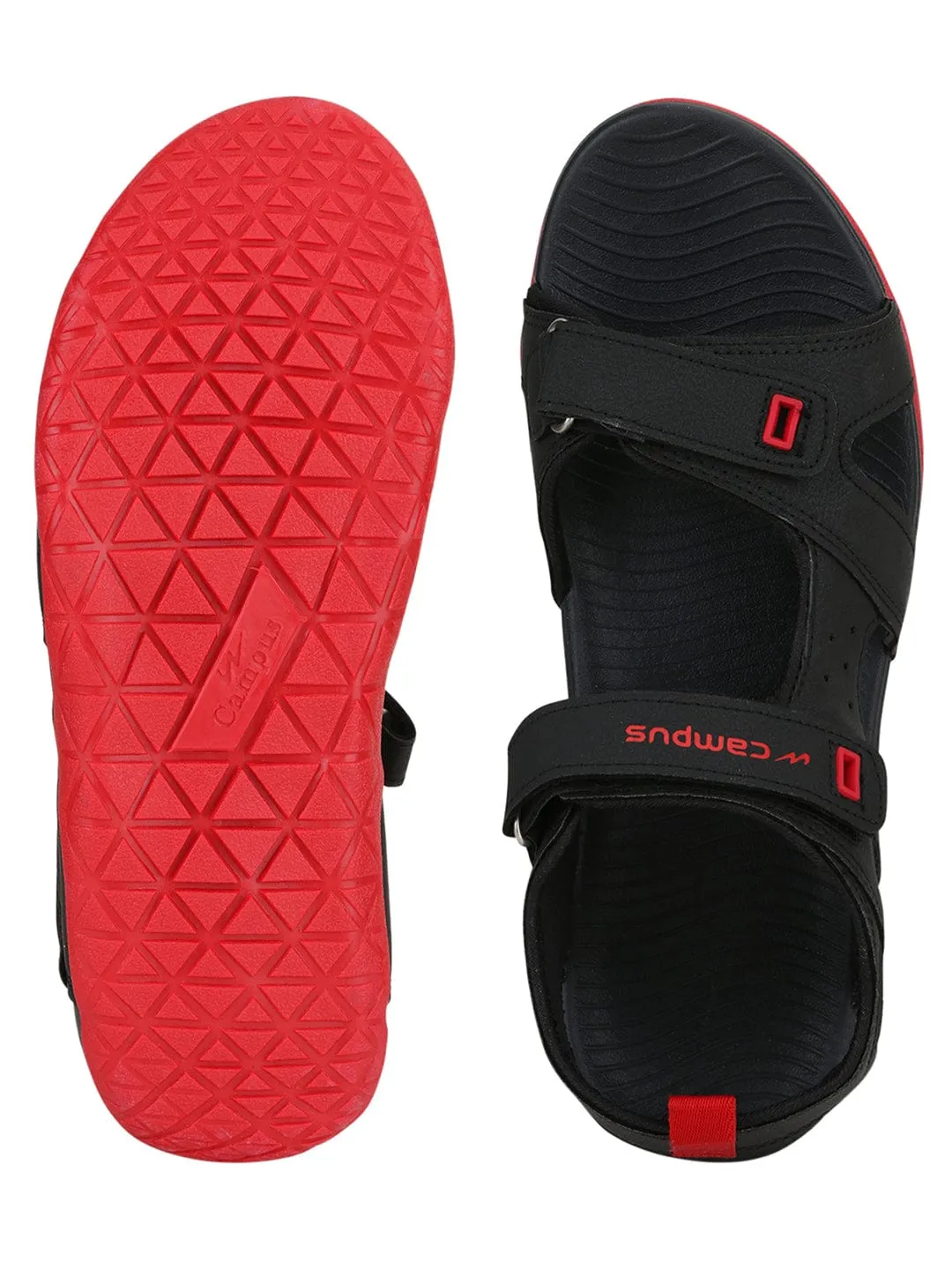GC-15 Black Men's Sports Sandals sold by Campus Shoes product image thumbnail 4