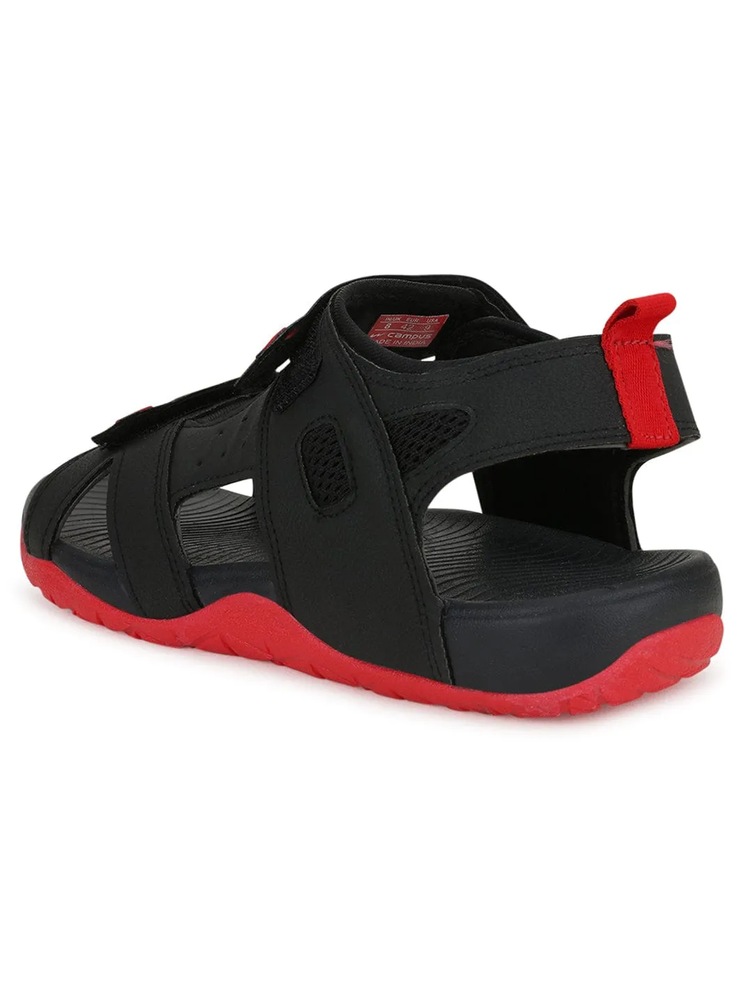 GC-15 Black Men's Sports Sandals sold by Campus Shoes product image thumbnail 3